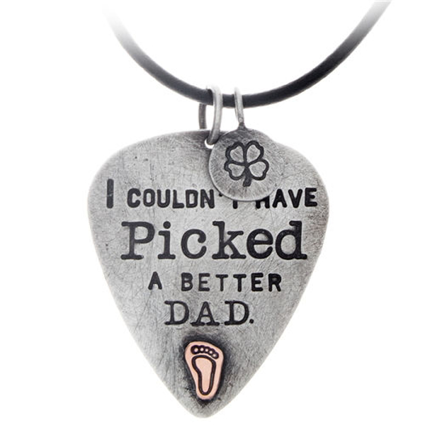 Picture of Musician's Guitar Pick Necklace
