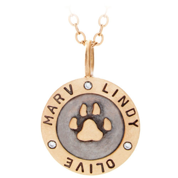 Picture of Dog Paw Necklace
