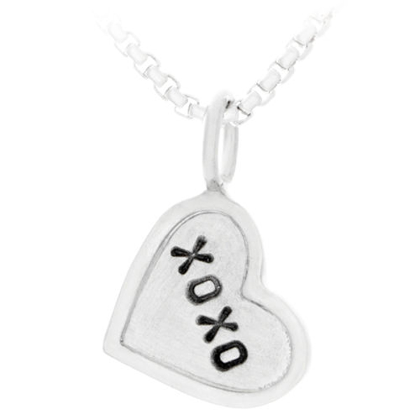Picture of Silver Heart Charm Necklace