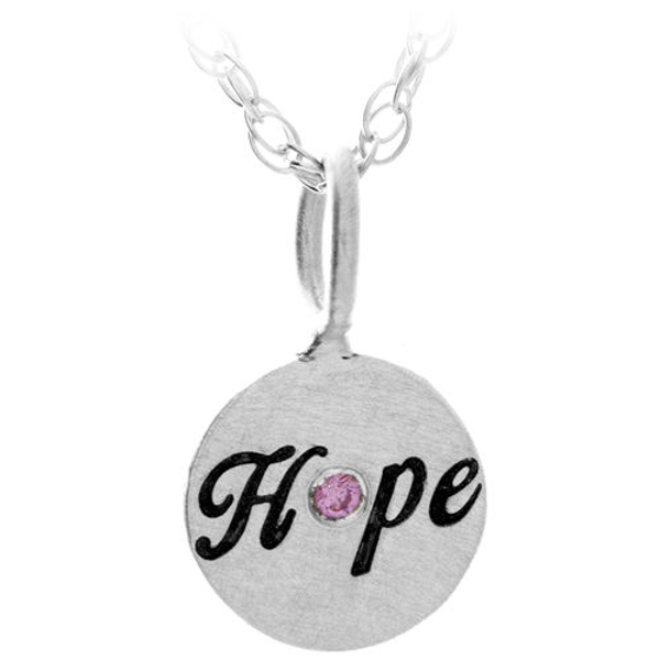 Picture of Silver Hope Awareness Charm