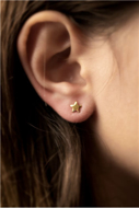 Picture of Gold Star Stud Earrings