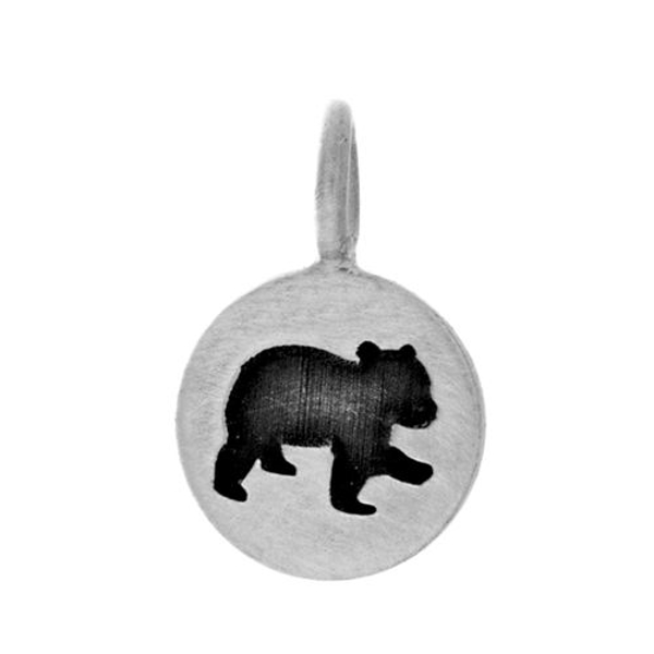 Picture of Bear Cub Charm Silhouette