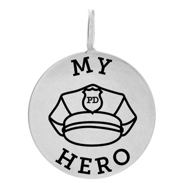 Picture of My Hero | Police Officer Hat Charm