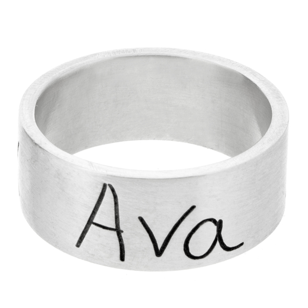 Ring Engraved with your handwriting